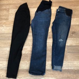Bundle of Maternity jeans